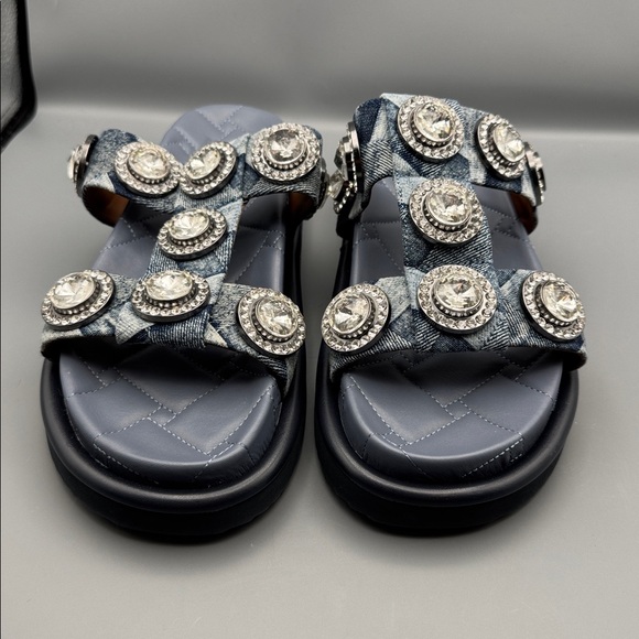 Orson Crystal Slide Sandal (Women) Kurt Geiger London EU size 38.5 - Picture 2 of 4